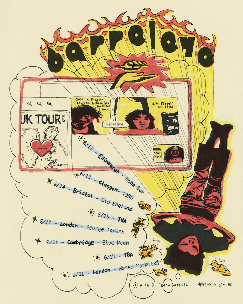 barreleye UK tour poster